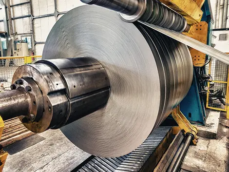 Acéllemez tekercsek